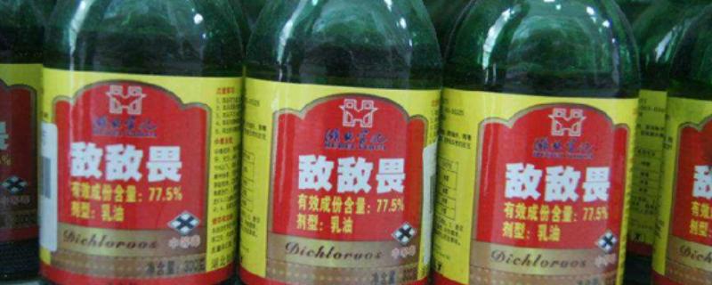 敌敌畏杀虫剂杀虫效果如何，属于中等毒杀虫剂