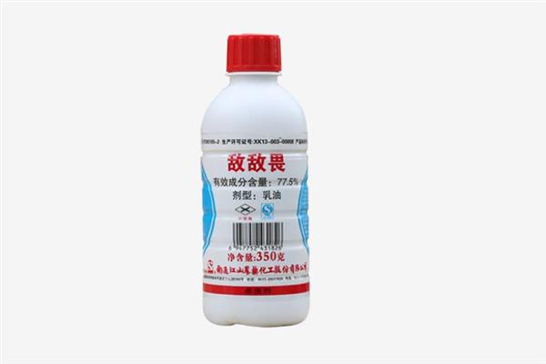 敌敌畏杀虫剂杀虫效果如何，属于中等毒杀虫剂