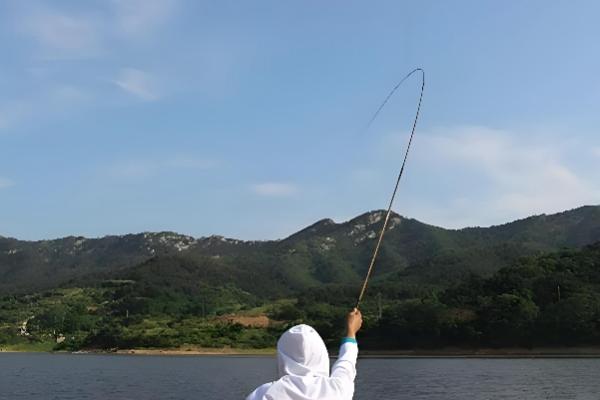 台钓新手怎么入门，在正方形的池塘中钓四个角