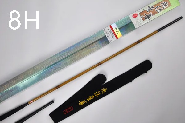 6H鱼竿和8H鱼竿的区别，硬度等级不同