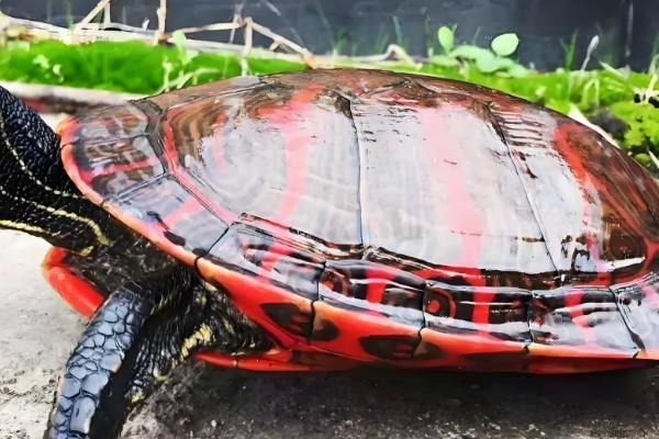 阿拉巴马龟能长多大，成年之后可长至35-45厘米