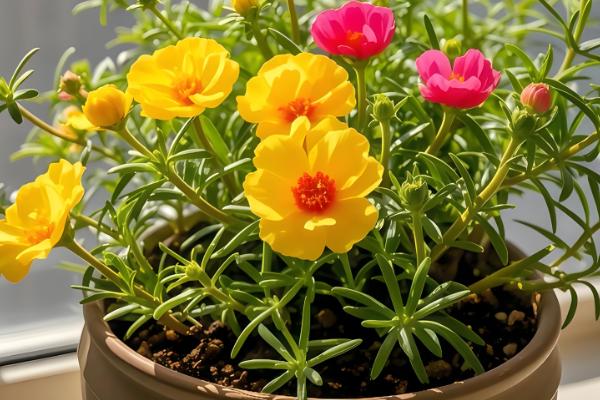 太阳花怎么修剪，剪除干枯发黄的枝叶可促进生长